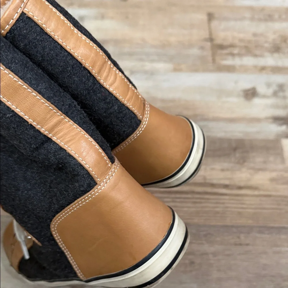 Tory Burch High-Top Benjamin Sneakers with Fur Trim 8.5 - Picture 11 of 15